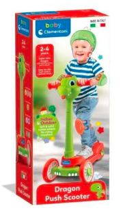 TROTTINETTE BABY DRAGON CLEMENTONI 17738
