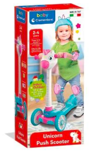 TROTTINETTE BABY UNICORN CLEMENTONI 17749