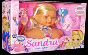 TETE A COIFFER MAQUILLER SANDRA 69501
