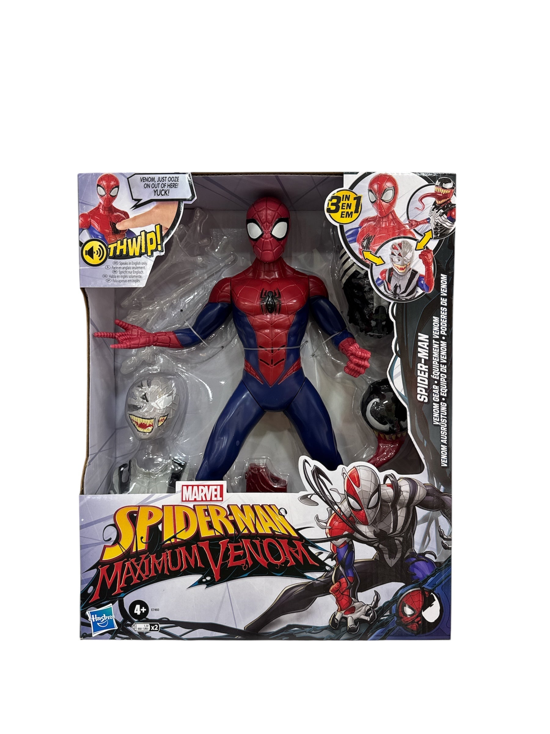 SPIDERMAN VENUM FIGURINES 763-12
