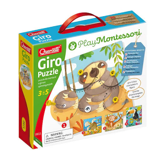PUZZLE GIRO MONTESSORI